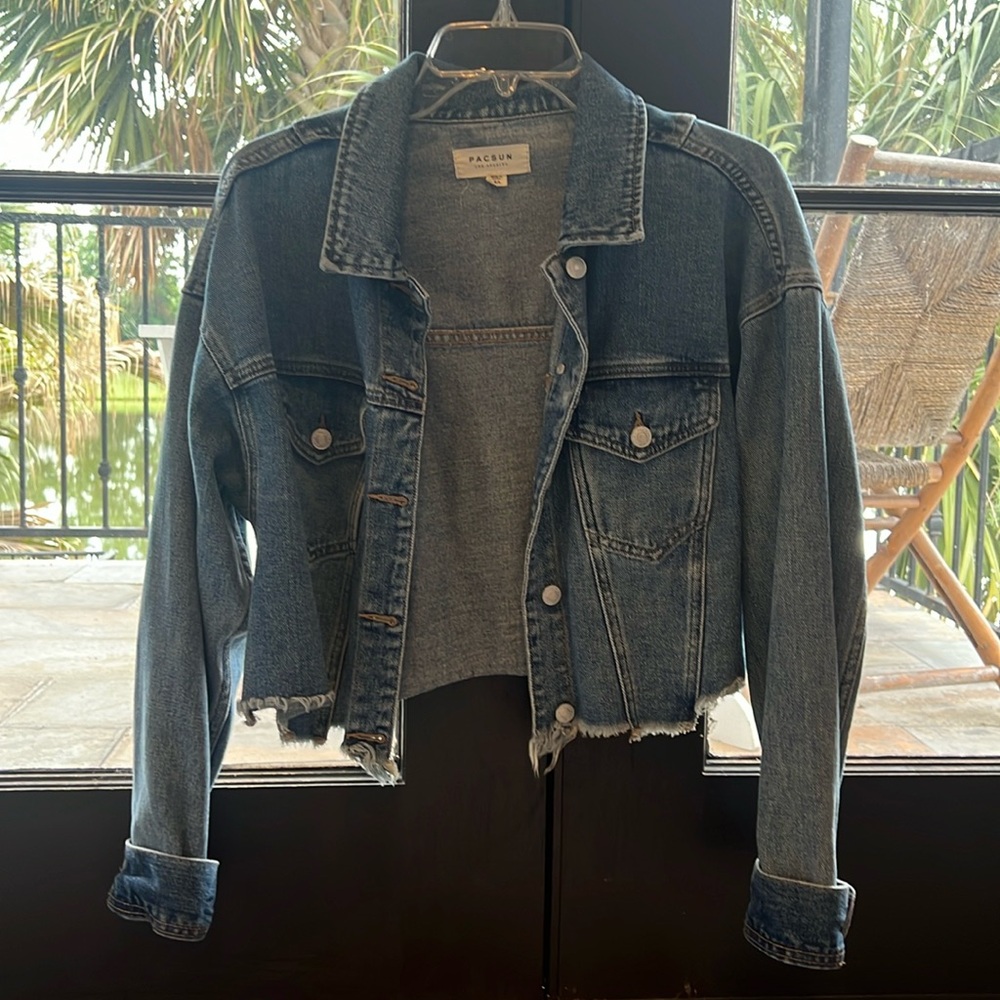 Pacsun Cropped Jean Jacket